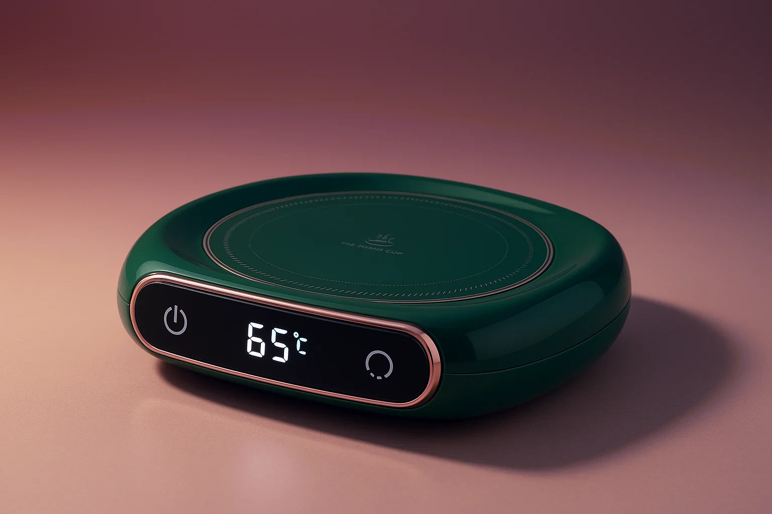 Chauffe tasse éléctrique vert idéal pour garder votre café ou thé chaud au bureau ou à la maison