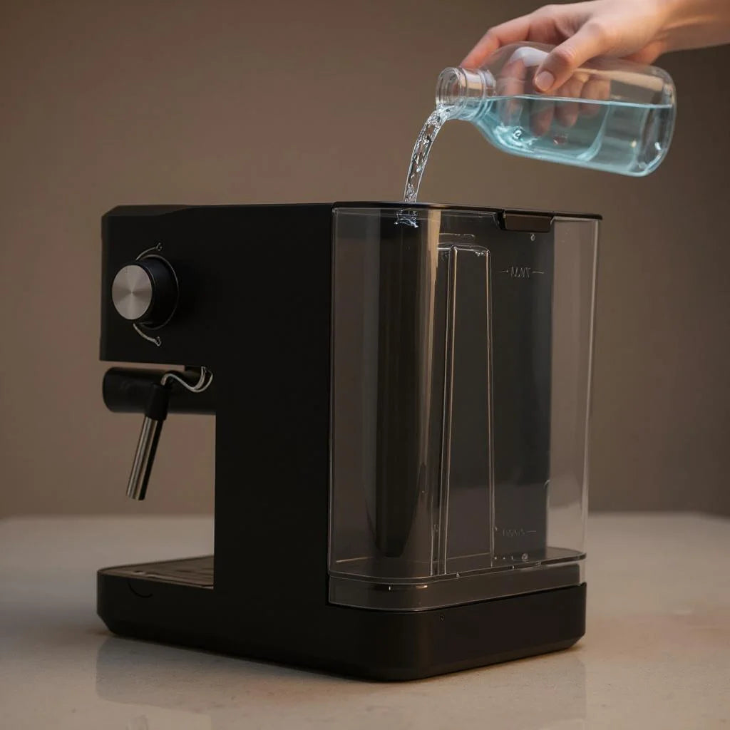 Remplissez le réservoir