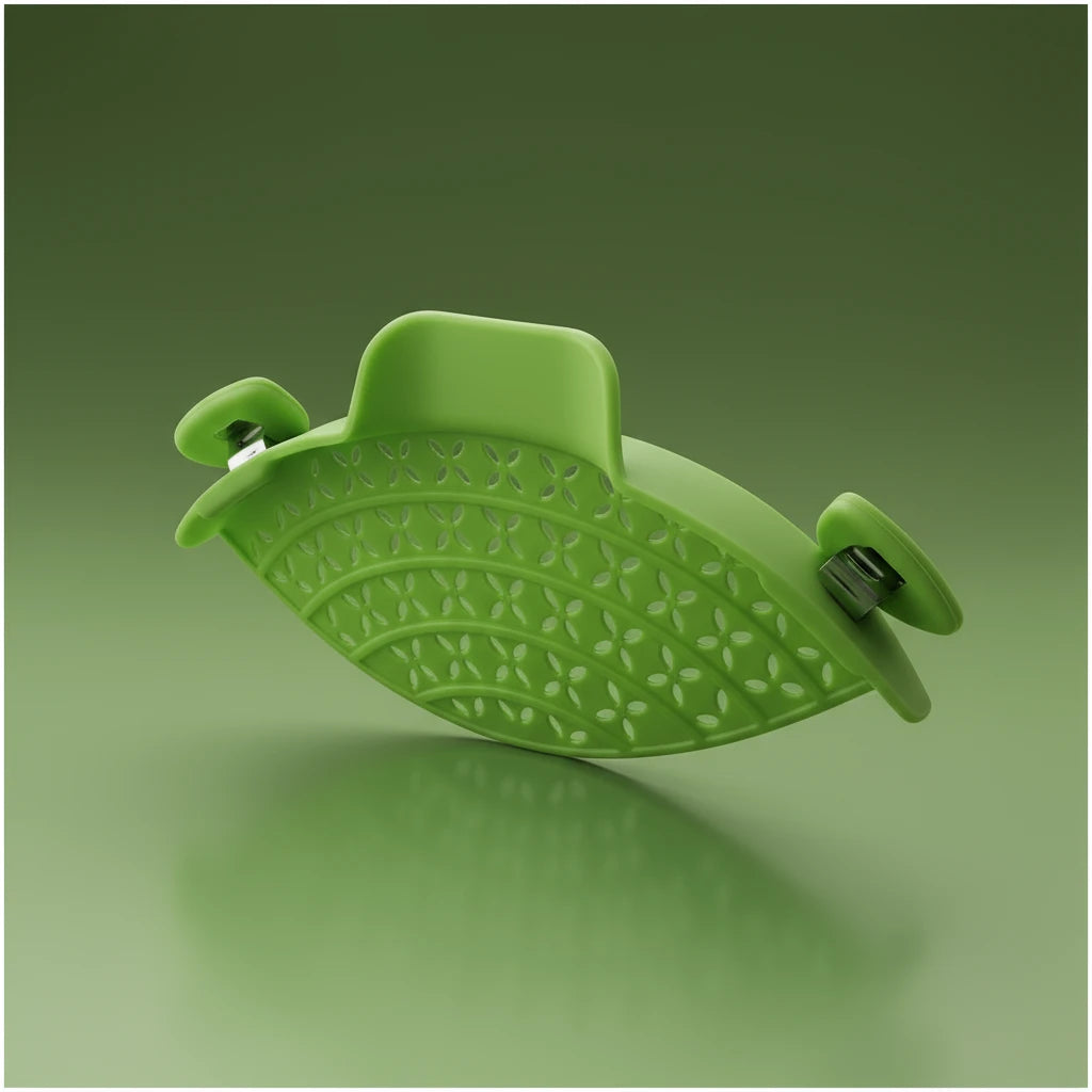 Passoire à pâtes verte pour égoutter facilement vos pâtes et autres aliments